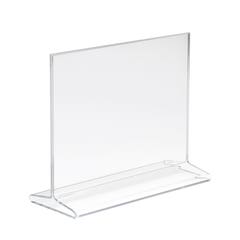 Acrylic Top Load Sign Holders for Counter Tops