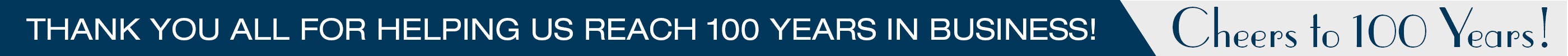 Celebrating 100 years